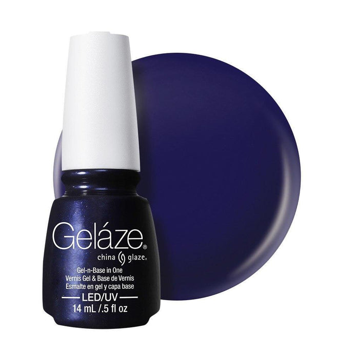 China Glaze Gelaze Gel & Base 14ml - Up All Night - Professional Salon Brands