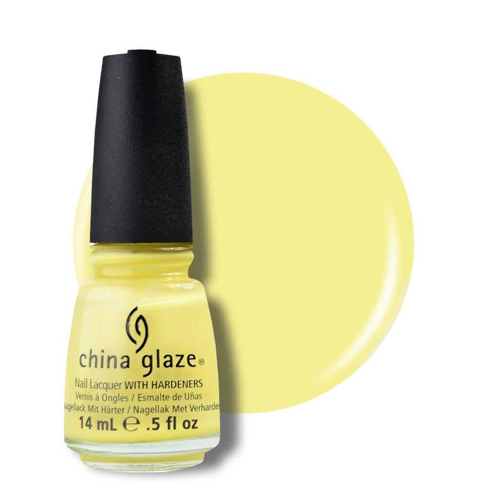 China Glaze Nail Lacquer 14ml - Lemon Fizz - Professional Salon Brands