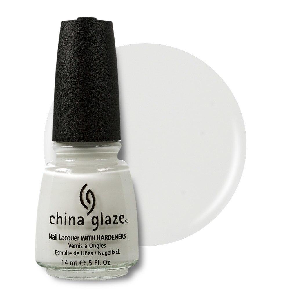 China Glaze Nail Lacquer 14ml - White on White - Professional Salon Brands