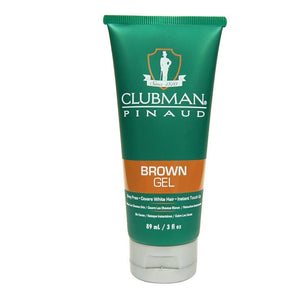 Clubman Pinaud Temporary Brown Gel 85g - Professional Salon Brands