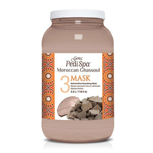 Gena Pedi Spa Moroccan Ghassoul Nutrient-Rich Nourishing Mask 3.5L - Professional Salon Brands