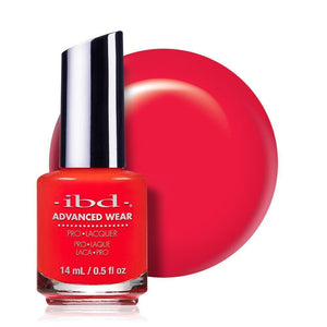 ibd Advanced Wear Lacquer 14ml - Burning Flame - Professional Salon Brands