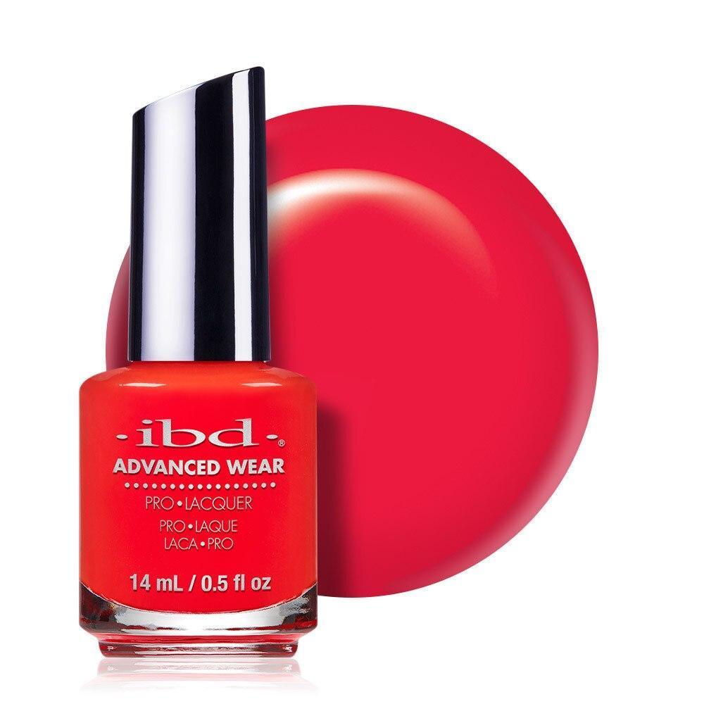 ibd Advanced Wear Lacquer 14ml - Burning Flame - Professional Salon Brands