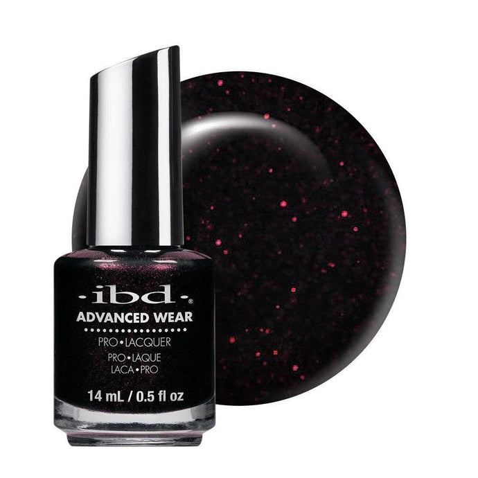 ibd Advanced Wear Lacquer 14ml - Garter Your Heart Glitter - Professional Salon Brands