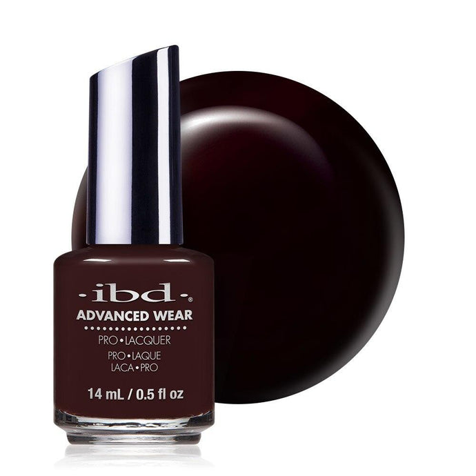 ibd Advanced Wear Lacquer 14ml - Plum Raven - Professional Salon Brands