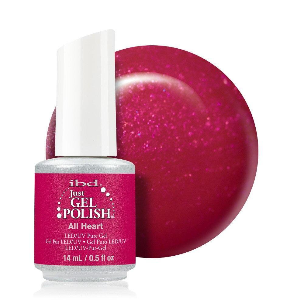 ibd Just Gel Polish 14ml - All Heart - Professional Salon Brands