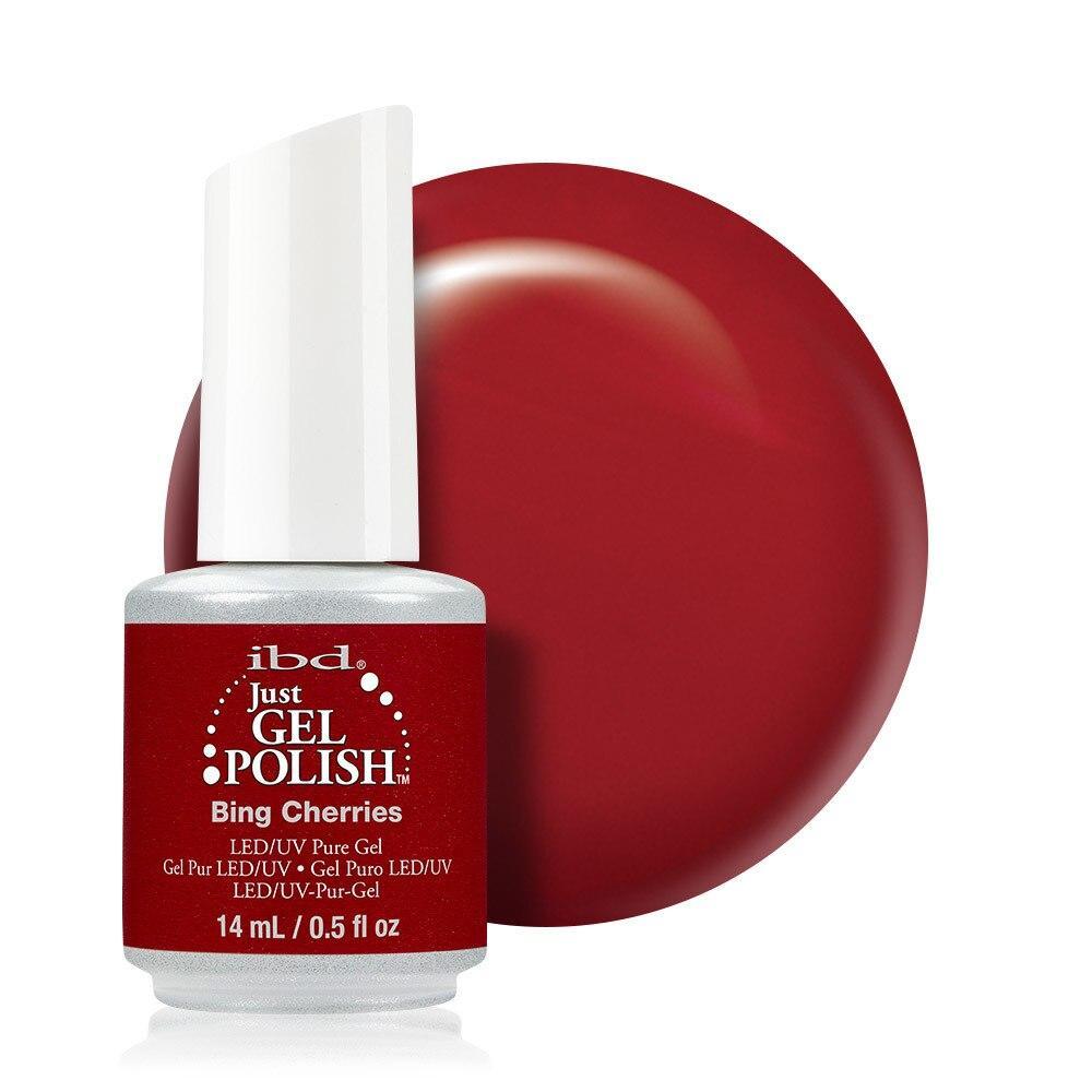 ibd Just Gel Polish 14ml - Bing Cherries - Professional Salon Brands