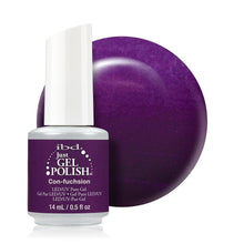 Load image into Gallery viewer, ibd Just Gel Polish 14ml - Con-Fuchsion - Professional Salon Brands
