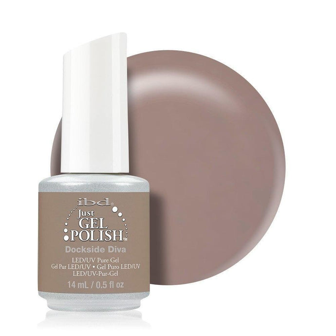 ibd Just Gel Polish 14ml - Dockside Diva (Creme) - Professional Salon Brands