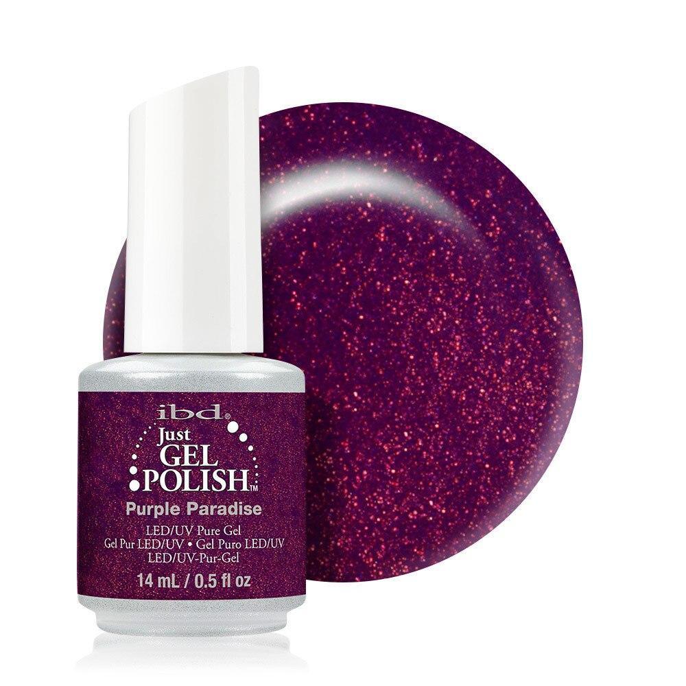 ibd Just Gel Polish 14ml - Purple Paradise - Professional Salon Brands