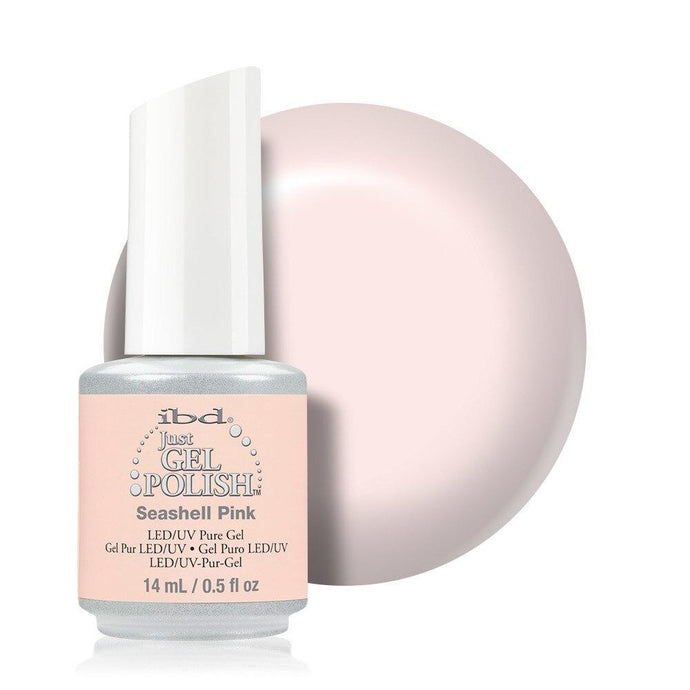 ibd Just Gel Polish 14ml - Seashell Pink - Professional Salon Brands