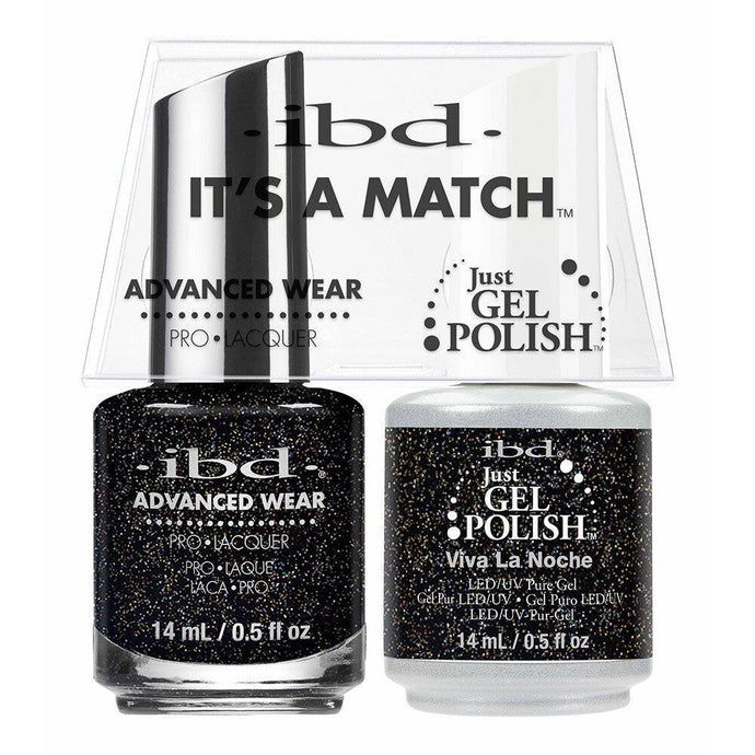 ibd Gel Polish & Lacquer Duo - Viva La Noche - Professional Salon Brands