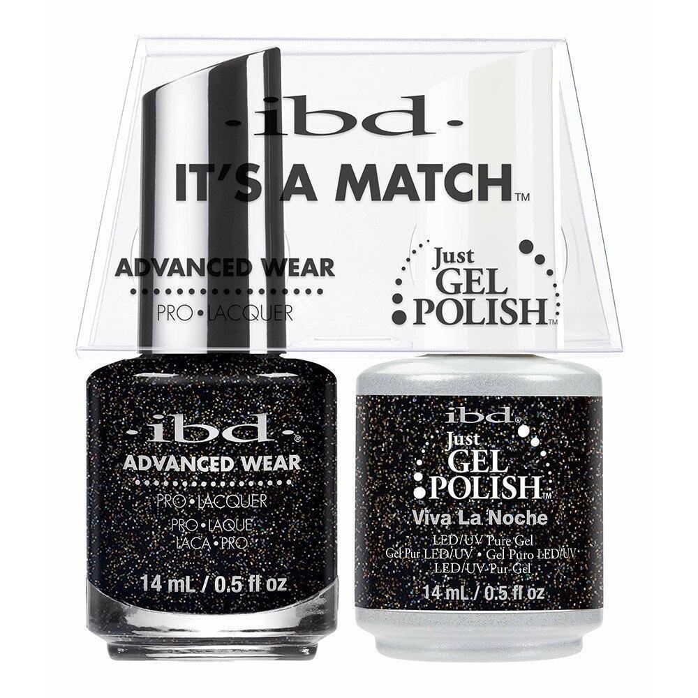ibd Gel Polish & Lacquer Duo - Viva La Noche - Professional Salon Brands